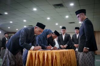 pelantikan bp haji di masjid-1