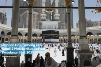 jemaah haji berangkat