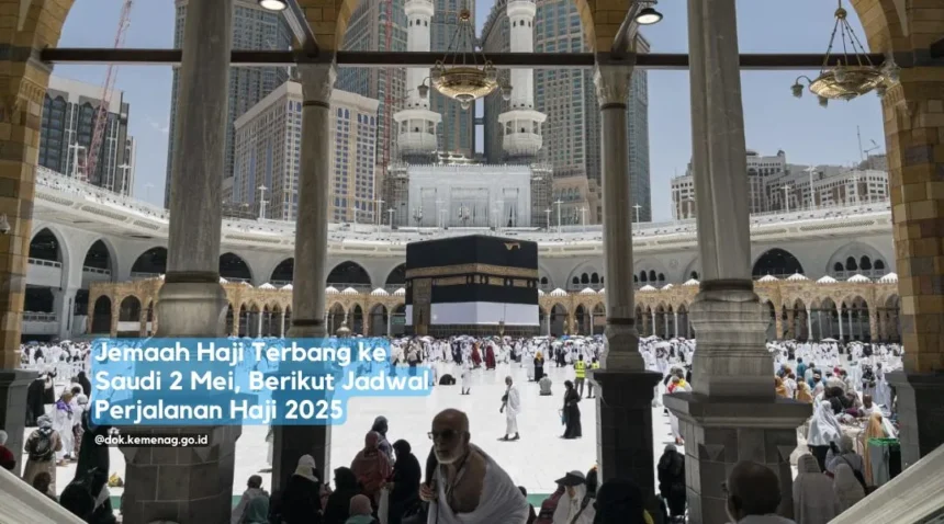 jemaah haji berangkat