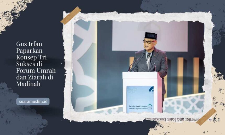 Gus Irfan Paparkan Konsep Tri Sukses di Forum Umrah dan Ziarah di Madinah