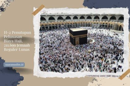 H-2 Penutupan Pelunasan Biaya Haji, 211.699 Jemaah Reguler Lunas