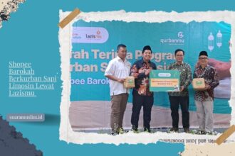 Shopee Barokah Berkurban Sapi Limosin Lewat Lazismu