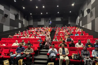 sahid tour nobar panggil aku ayah