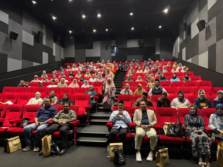 sahid tour nobar panggil aku ayah