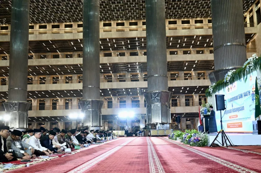 maulid nabi di istiqlal
