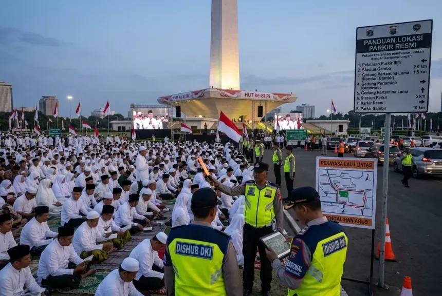zikir kebangsaan di monas jakarta